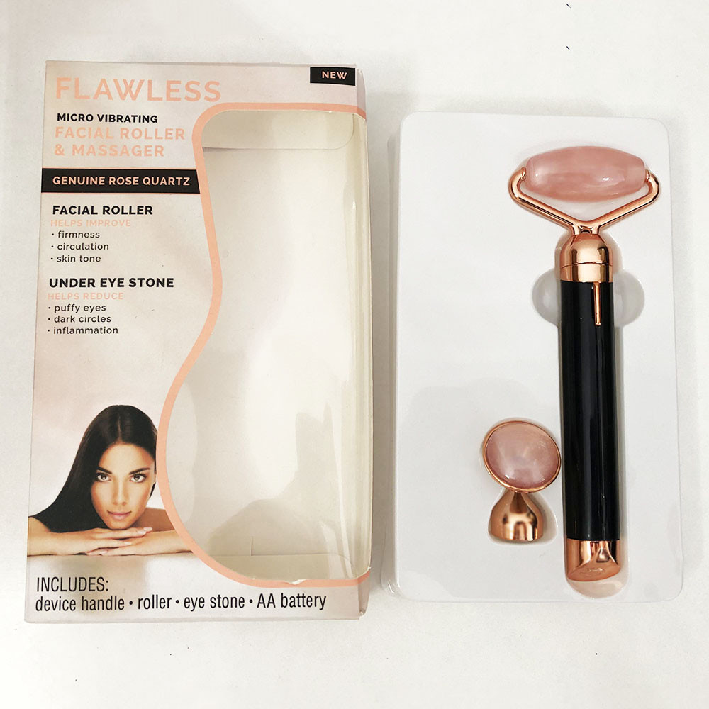 Масажер ролик електричний для особи Facial Roller Massager. IY-996 Колір чорний