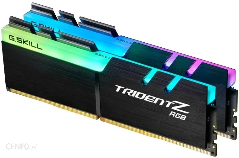 Пам'ять G.SKILL Trident Z RGB 64GB (2x32GB) 4000MHz DDR4 CL18 DIMM (F44000C18D64GTZR)