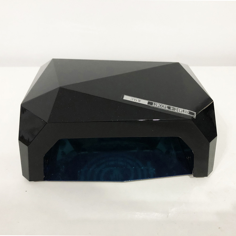 Сушарка для нігтів, лампа для гель лаку UV LAMP CCF + LED. TY-831 Колір чорний