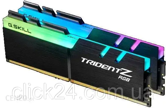 Пам'ять G.Skill Trident Z RGB 16GB (2x8GB) 4600MHz CL18  XMP 2.0 (F44600C18D16GTZR)