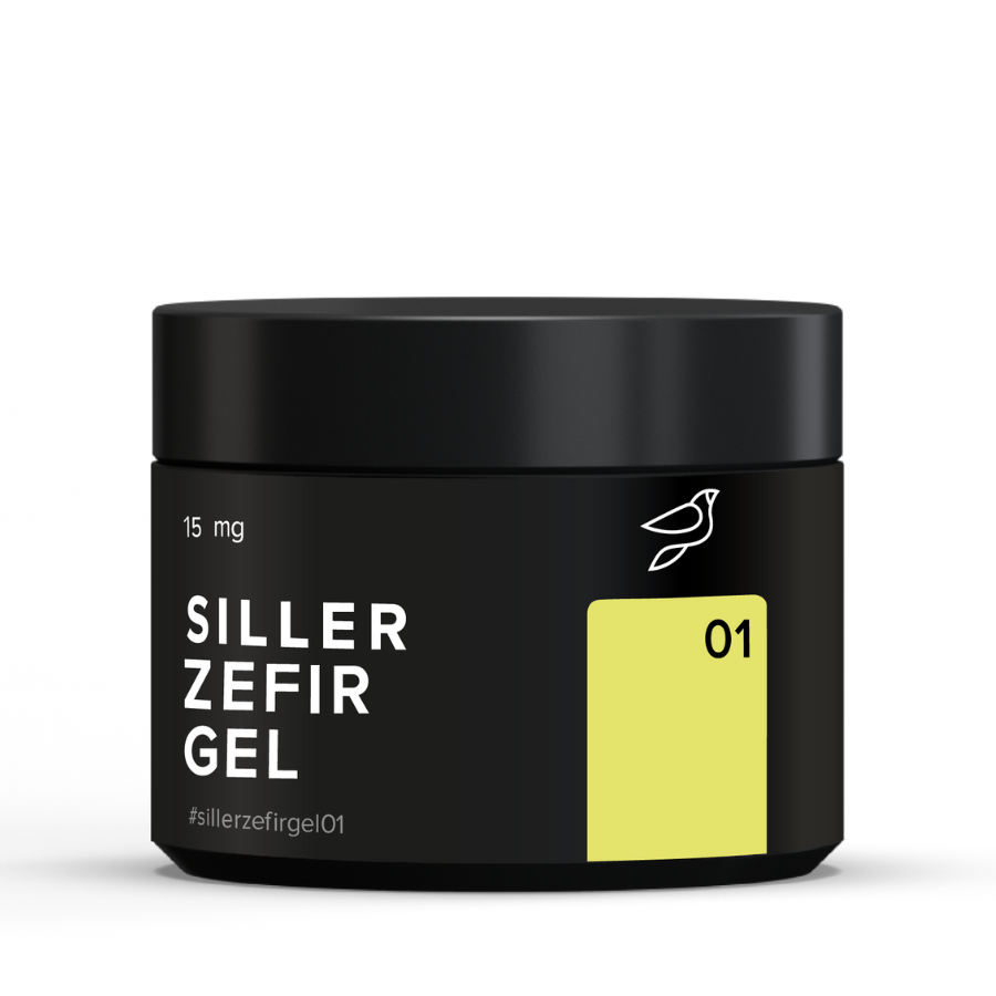 Гель для нігтів Siller Zefir Gel 01, 15 мл