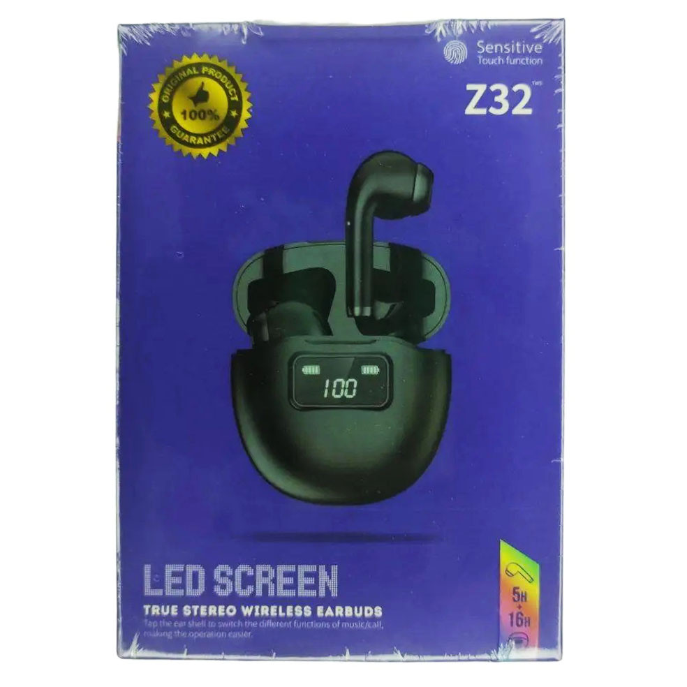 Bluetooth навушники з мікрофоном Wireless Earbuds Z32, Хороші бездротові навушники, RZ-741 Навушники бездротові