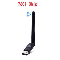 Мини WiFi USB адаптер 802.11n 150Mbps с антенной 2 dBi