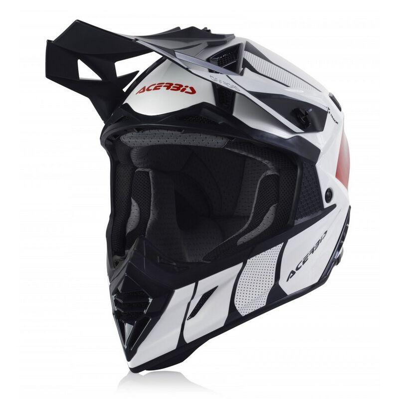 Мотошолом Acerbis X-TRACK VTR White Red L