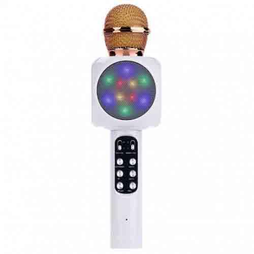 Безпровідний мікрофон караоке bluetooth WSTER WS-1816. IU-313 Колір білий