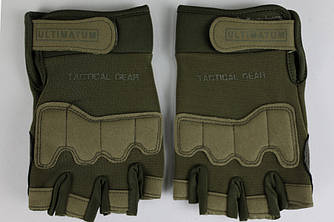 Рукавички Ultimatum відкриті Олива