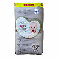 Дитячі підгузки-трусики Lupilu Premium 4 Maxi (8-15 кг) 78 шт JUMBO BAG