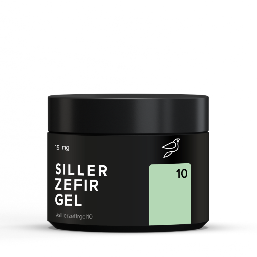 Гель для нігтів Siller Zefir Gel 10, 15 мл, фото 1
