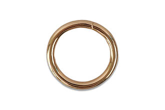 Кільце, 25*3.8 мм, золото