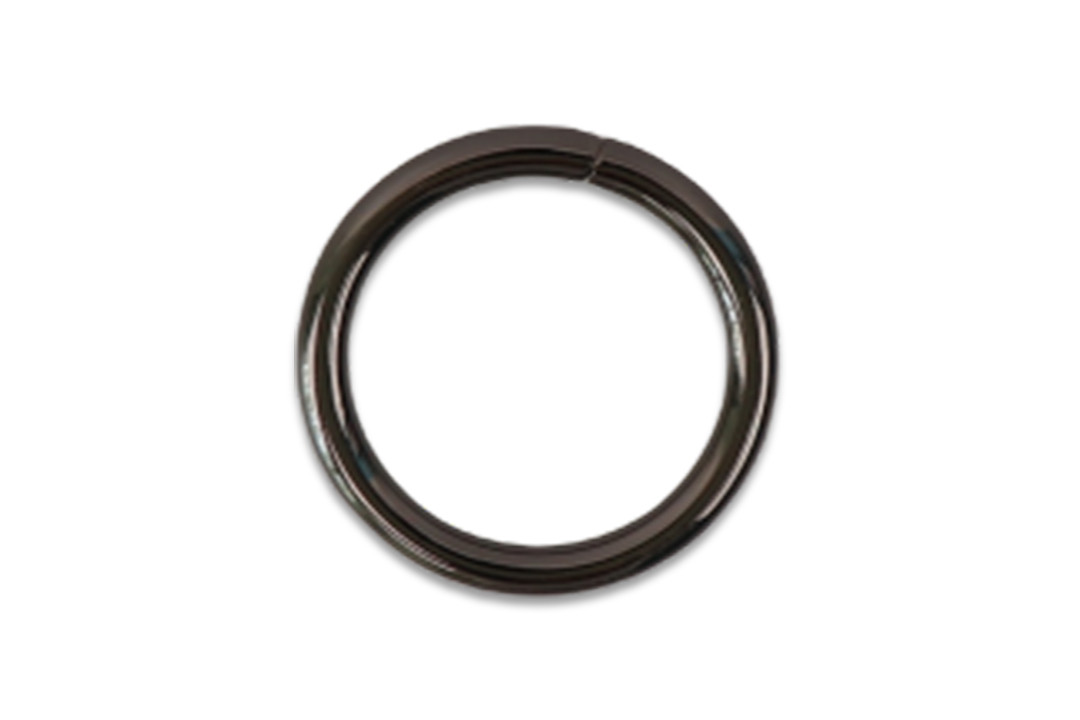 Кільце, 25*3.8 мм, темний нікель, фото 1