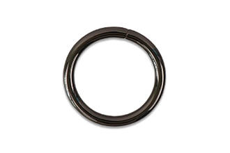 Кільце, 25*3.8 мм, темний нікель