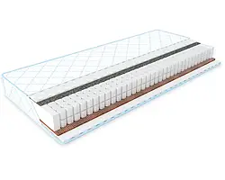 Ортопедичний матрац Дейлі 2 в 1 / Daily 2 in 1 Sleep&Fly з посиленим каркасом і незалежними пружинами