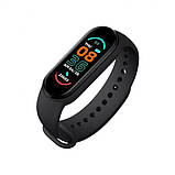 Фітнес браслет FitPro Smart Band M6 (смарт годинник, пульсоксиметр, пульс). LR-240 Колір: чорний, фото 5