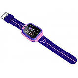 Дитячий Смарт Годинник Smart Baby Watch Q12 SIM /Bluetooth /LBS/GPS. QL-595 Колір: рожевий, фото 5