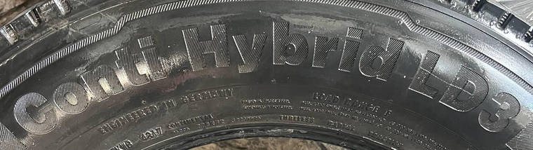 Шина вантажна б/у 225/75R17.5 Continental Conti Hybrid LD3 (ведуча), фото 5