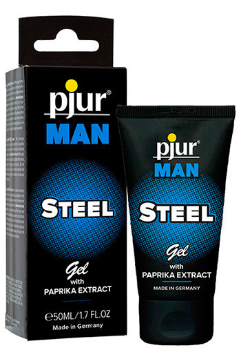 Крем Pjur з збудливим ефектом для чоловіків Man Steel Gel 50 ml