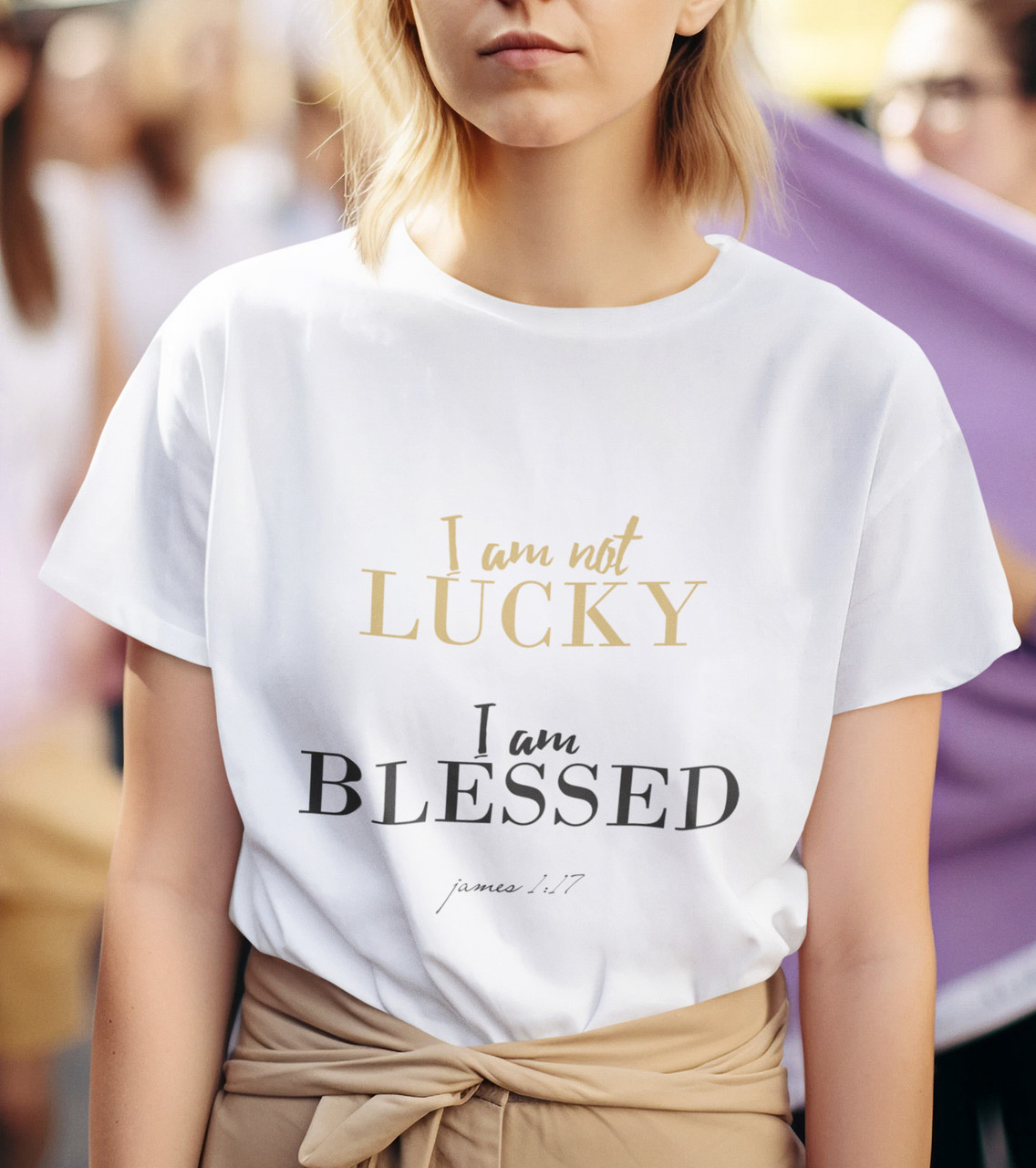 Футболка "I am blessed".