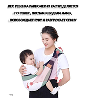 Слинг сумка для младенцев сетчатый 0-36 месяцев