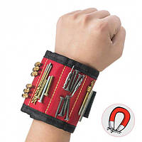 Магнитный браслет строительный со встроенными магнитами Magnetic Wristband Весенняя распродажа!