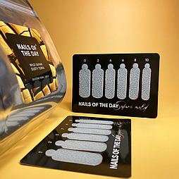 NAILSOFTHEDAY силіконові молди для верхніх форм/спрагла земля – кристали,12 шт