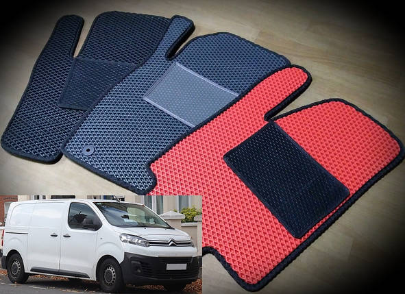 Килимки ЕВА в салон Citroen Jumpy 3 '16-, фото 1