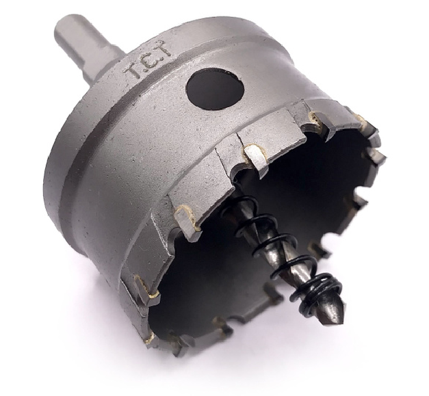 Фреза корончаста універсальна з т/с пластиною ф 21 мм, фото 1