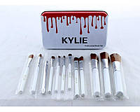 Професійний набір кистей для макіяжу Кайлі Kylie 12 шт Весенняя распродажа!