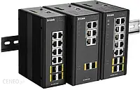 Комутатор D-Link 12 Port L2 Managed Switch Switch 8 X 10/100/1000Baset(X) & 4 X Sfp (DIS300G12SW)