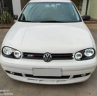 Ангельские глазки Volkswagen Golf 4 1997-2005 Светодиодные кольца в фару Фольксваген Гольф 4