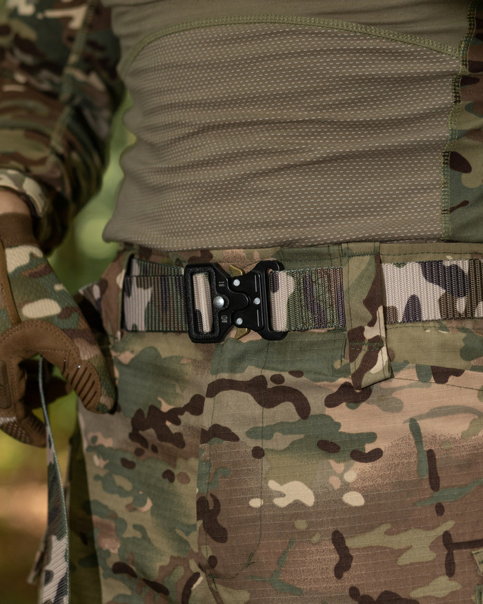 Тактический ремень Butterfly камуфляж, армейский поясной ремень, пояс прочный тактический для военных DAYZ - фото 1 - id-p2206090072