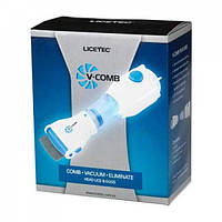 Электрическая расческа для удаления вшей и блох V-Comb Licetec у животных LK202209-49 (60) Весенняя