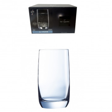 Набір високих склянок Vigne 330мл 6шт Chef&Sommelie G3674