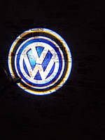Подсветка дверей автомобиля, проекция логотипа VW Skoda Renault Toyota'