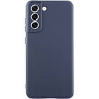 Чохол Silicone Cover Lakshmi Full Camera (A) для Samsung Galaxy S22+ Синій / Midnight blue, Full camera