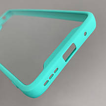 Чохол для Motorola G14 прозорий з бортиком для камери чохол на телефон моторола г14 бірюзовий k6h, фото 3