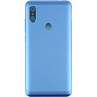 Задня кришка Xiaomi Redmi Note 6 Pro, синя, оригінал PRC + скло камери