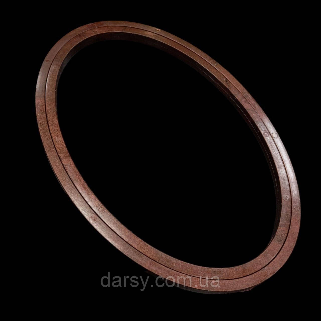 П'яльце Nurge Ticaret для вишивання овальне, 23*15 см, коричневе, фото 1