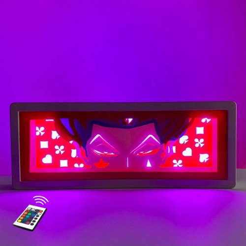 3D настільна картина-нічник "Хисока Мороу" + пульт 3DTOYSLAMP