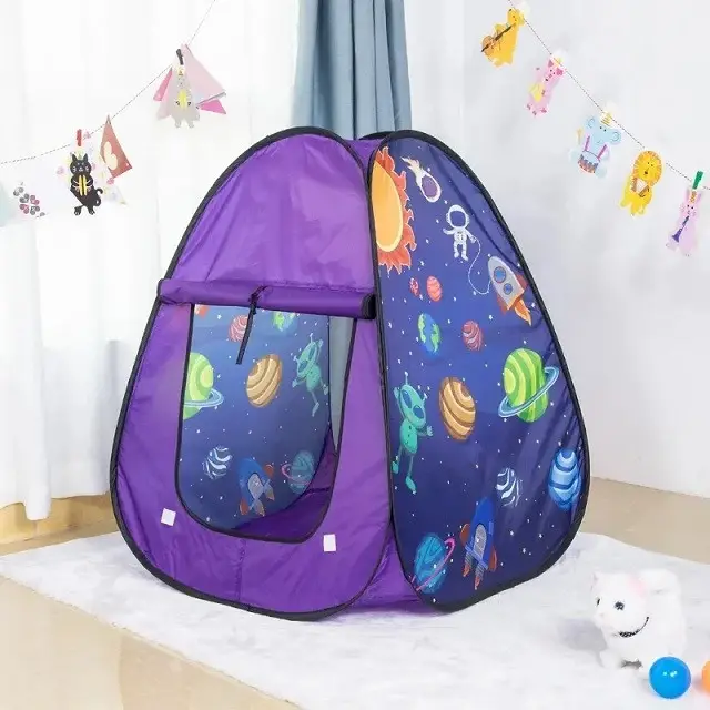 Дитячий ігровий намет з сумкою 668-47 Космос, фото 1