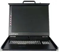 Комутатор консолей (KVM) StarTech.com 1U Rackmount LCD Console (RKCONS1901)