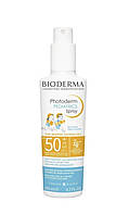 Детский солнцезащитный спрей Bioderma Photoderm Pediatrics Spray SPF 50+, 200 мл