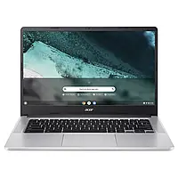 Ноутбук Acer Chromebook CB314-3H 14" FHD IPS, Intel P N6000, 8GB, F128GB, UMA, ChromeOS, серебристый