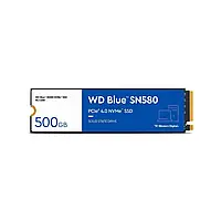 Накопитель SSD WD Blue SN580 500GB M.2 2280 PCIe 4.0 x4 3D TLC (WDS500G3B0E)