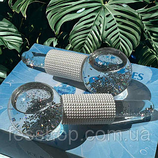 Криосферы Magic Ice Globes Silver для массажа лица