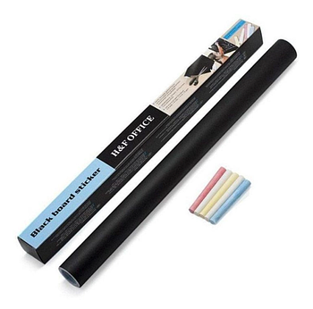 Дошка-стікер для малювання крейдою HF Office Black Board Sticker 60*200 см (KG-11534)
