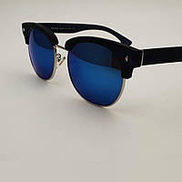 Солнцезащитные очки женские, черные, брендовые, стильные Prada, зеркальные очки Studio