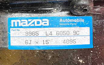 Диски б/у R15J6 5/114.3 на автомобиль Mazda, фото 3