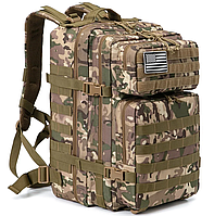 Тактический рюкзак Мультикам 50 л, рюкзак для военных, прочный военный рюкзак COSMI