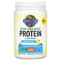 Протеин, формула с органическим белком, Raw Organic Protein, Garden of Life, 660 г