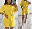 Яскравий жіночий костюм футболка і шорти, фото 5